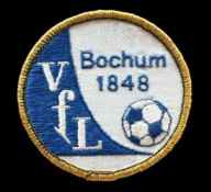 Football Vintage VfL Bochum (1848) football small round Patch Embellished. Commonly referred to as
