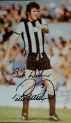 Footballer. Peter Withe signed 8 x 4.75 inch colour photo. Good condition Est.