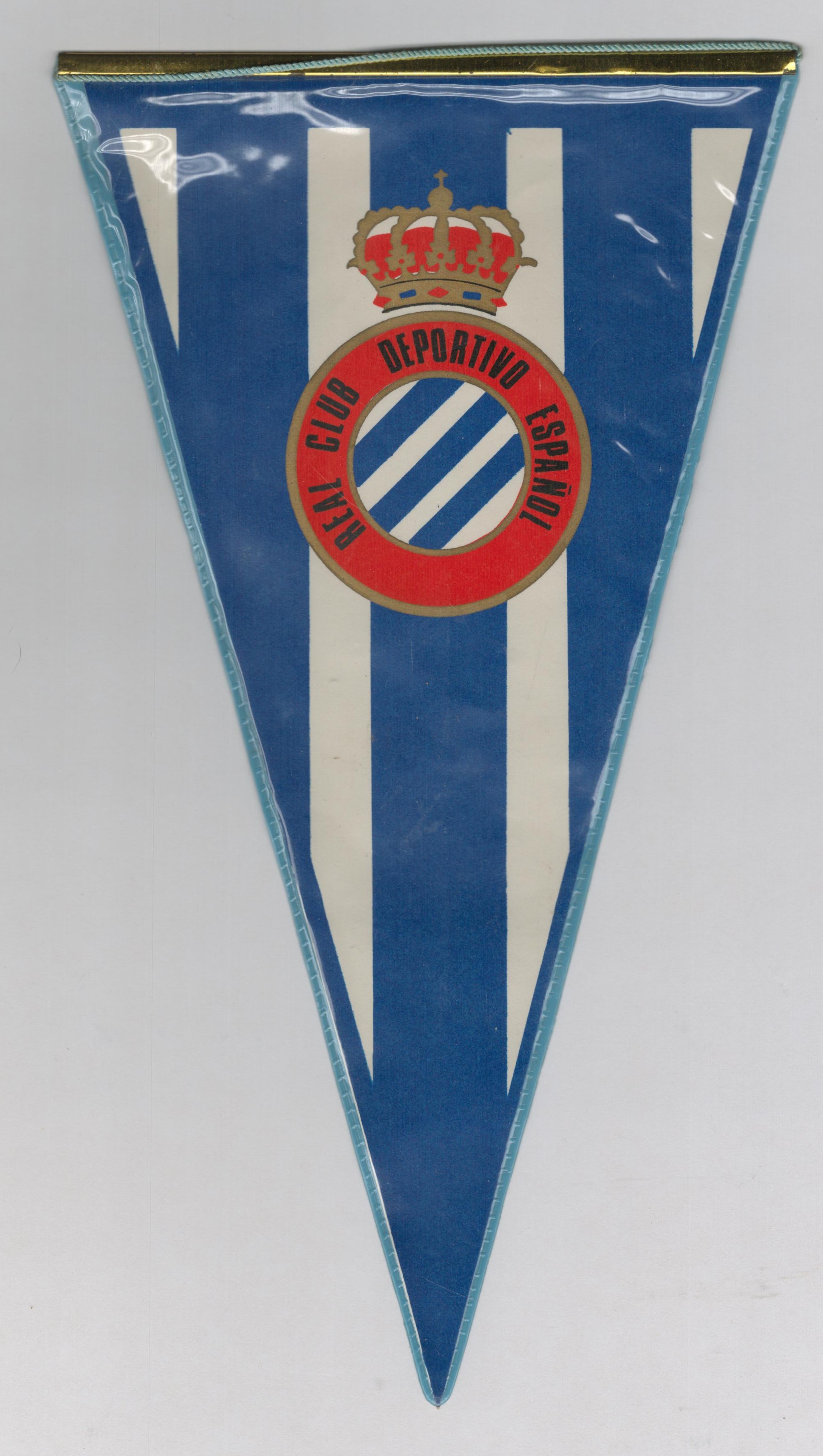 Football Real Club Deportivo Espanol Football small pennant, Real Club Deportivo Espanyol de