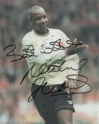 Footballer. Michael Thomas signed 10 x 8 inch colour photo. Good condition Est.