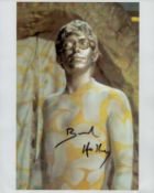 Bernard Holley signed 10x8inch colour photo. TV/Film, Entertainment autograph. Good condition Est.