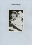 Tommy Steele signed 6x4inch black and white photo. TV/Film, Entertainment autograph. Good