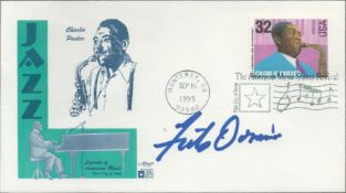 Fats Domino signed Charlie Parker Jazz cover PM Monterey Sep 16, 1995, 93940. Good condition. All.