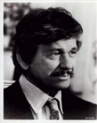 Charles Bronson signed 10x8 inch black and white photo. TV/Film, Entertainment autograph. Good