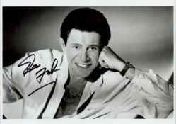 Eddie Fisher signed 10x8 inch black and white photo. Good condition Est.