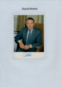 David Steele signed 6x4inch colour photo. TV/Film, Entertainment autograph. Good condition Est.