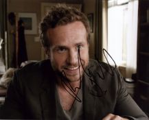 Rafe Spall signed 10x8 inch colour photo. Good condition Est.