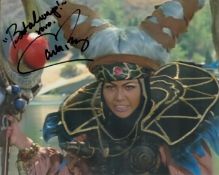 Carla Perez signed 10x8 inch colour photo. Good condition Est.