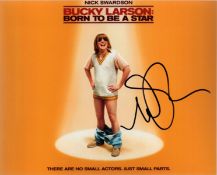 Nick Swardson signed Bucky Larson Born to be a star promo photo. Good condition Est.