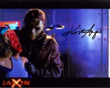 Kristi Angus signed Jason X 10x8 inch colour photo. Good condition Est.