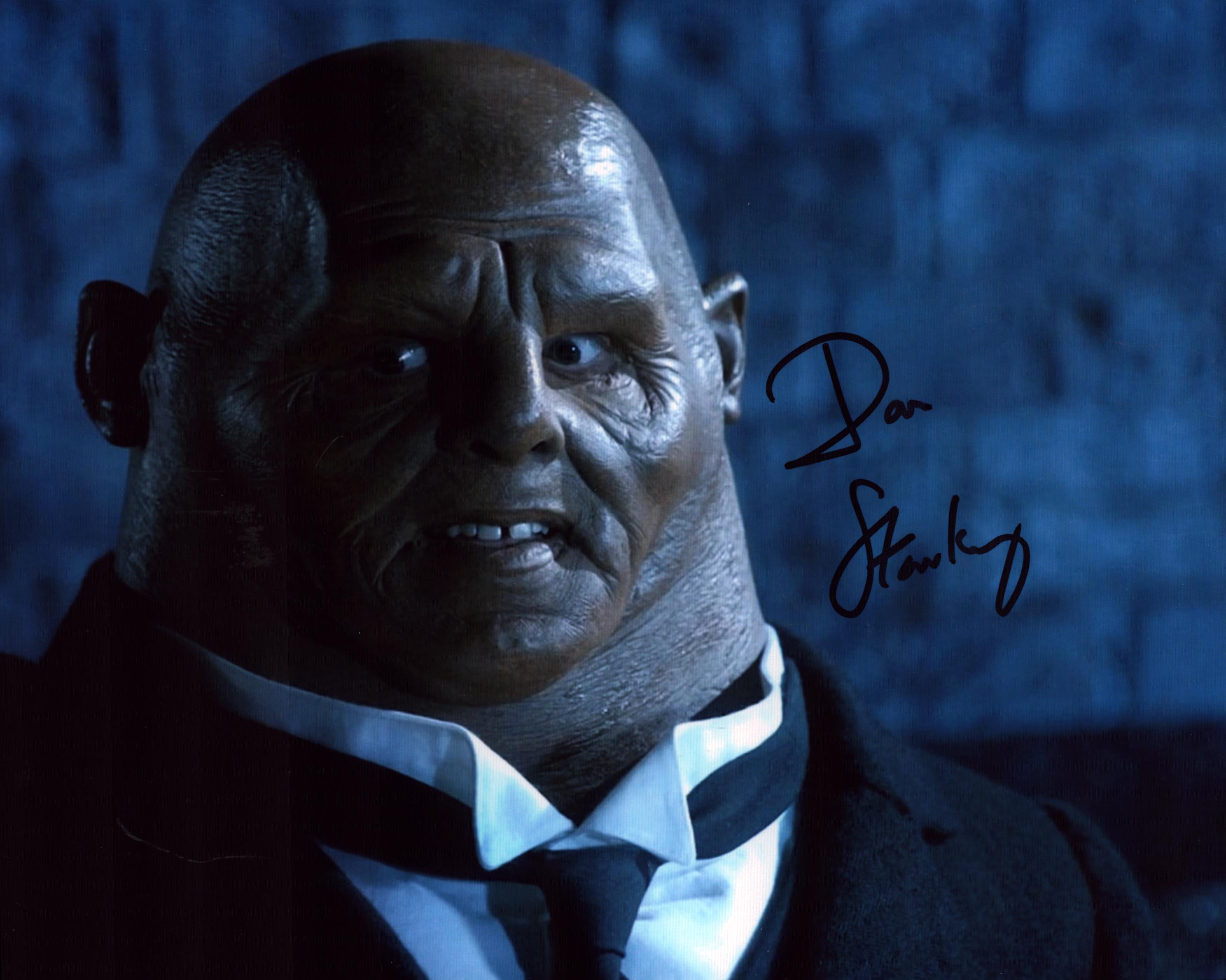 Dan Starkey signed 10x8 inch DR WHO colour photo. Good condition Est.