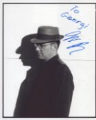 Wayne Horvitz signed 10x8 inch black and white photo dedicated. Good condition Est.