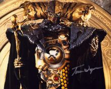 Tom Wyner signed 10x8 inch colour photo - Master Vile. Good condition Est.