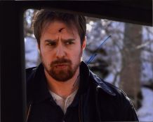 Sam Rockwell signed 10x8 inch colour photo. Good condition Est.