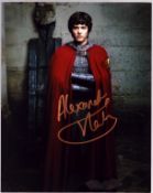 Alexander Vlahos signed 10x8 inch colour photo. Good condition Est.