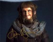 Adam Brown signed Hobbit 10x8 inch colour photo. Good condition Est.