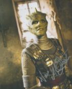 Neve McIntosh signed 10x8 inch DR WHO colour photo. Good condition Est.