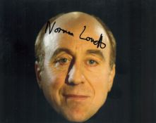Norman Lovett signed 10x8 inch colour photo. Good condition Est.