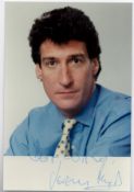 Jeremy Paxman signed 6x4 inch colour photo. Good condition. All autographs come with a Certificate