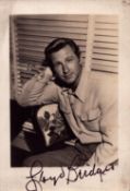 Lloyd Bridges signed 6x4 inch black and white photo. Good condition. All autographs come with a
