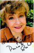 Prunella Scales signed 6x4 inch colour photo. Good condition. All autographs come with a Certificate