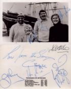 The Spinners multi signed 6x4 vintage black and white photo. Good condition. All autographs come