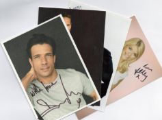 TV Collection 4, signed photos includes Holly Willoughby, Danny Mac, Brendan Cole and Daisy