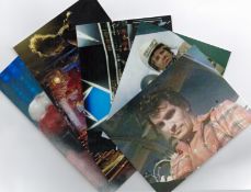 DR WHO collection 5 signed photos includes Steve Morley, Andrew Forbes, Jason Collins and others.