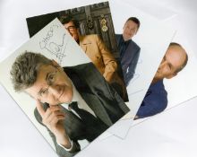 Comedians collection 4 signed 6x4 inch photos includes Brian Connelly, Russ Abbott, Frank Carson and