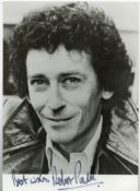 Robert Powell signed 7x5 inch black and white photo. Good condition. All autographs come with a