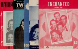 The Platters Vintage music score sheet collection includes 5, iconic songs such as Enchanted, I'm