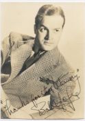 Bob Hope signed 6x5 inch vintage sepia photo. Good condition. All autographs come with a Certificate
