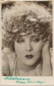 Mae Murray signed 6x4 inch vintage black and white photo. Good condition. All autographs come with a