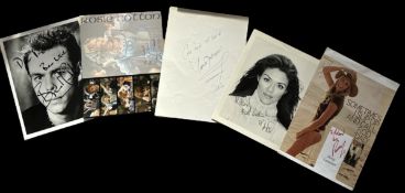 Autograph Entertainment collection, Susan Ward, Lorena Meritano, Penny Lancaster and more. Signed