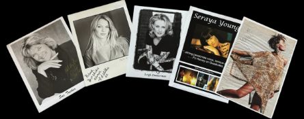 Autograph Entertainment collection, Sue Tucker, Alicia Leigh Willis, Leigh Zimmerman and more.