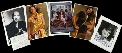 Autograph Entertainment collection, Wendy Worthington, Seraya Young and more. Signed photo`s 5 in