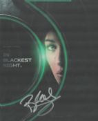 Blake Lively signed 10x8 inch In Blackest Night colour promo photo.