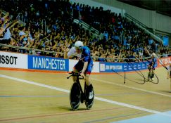 Olympics Ed Clancy signed 12x8 inch colour photo. Good condition. All autographs come with a