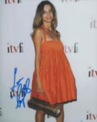 Angela Sarafyan signed 10x8 inch colour photo.