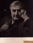 Ralph Vaughan Williams signed vintage 14x11 inch black and white photo includes handwritten music