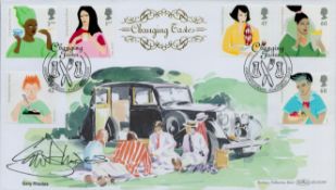 Gary Rhodes signed FDC, date stamped 2005. Good condition Est.