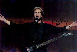 Chris de Burgh signed 12x8 inch colour photo. Good condition Est.