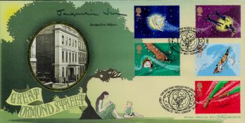 Jacqueline Wilson signed FDC, date stamped 2002. Good condition Est.