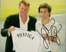 Helder Postiga signed 8x10 inch colour photo. Good condition Est.