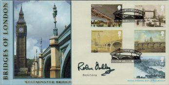 Robin Oakley signed FDC, date stamped 2002. Good condition Est.