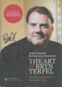 Sir Bryn Terfel, CBE signed, programme 'The Art of Bryn Terfel' Is a Welsh bass-baritone opera and