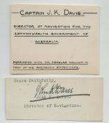 Sir James Mackenzie, Eminent Physician signature piece. Good condition Est. Good condition Est.