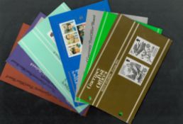 Stamp Collection. 7 stamp books collection, includes Europa 1981 Mint Stamps. Good condition Est.