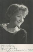 Constance Cummings signed 6x4 inch black and white photo.