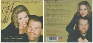 Opera CD. Sir Bryn Terfel, CBE signed 'Renée and Bryn Under the Stars'. Good condition Est.